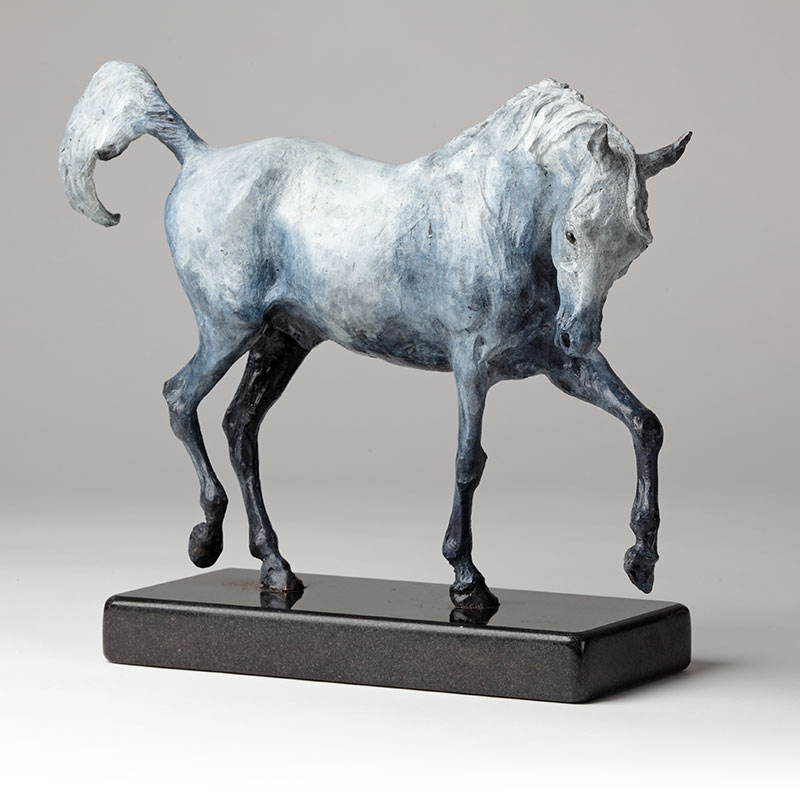 Bronze Horse 'Arab Stallion' by Belinda Sillars Image 2
