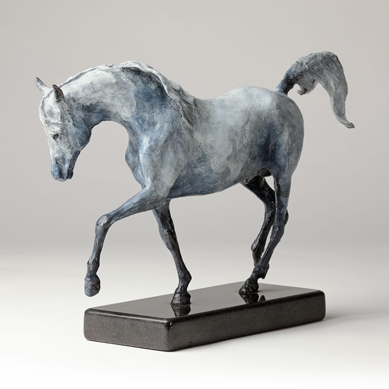 Bronze Horse 'Arab Stallion' by Belinda Sillars Image 5