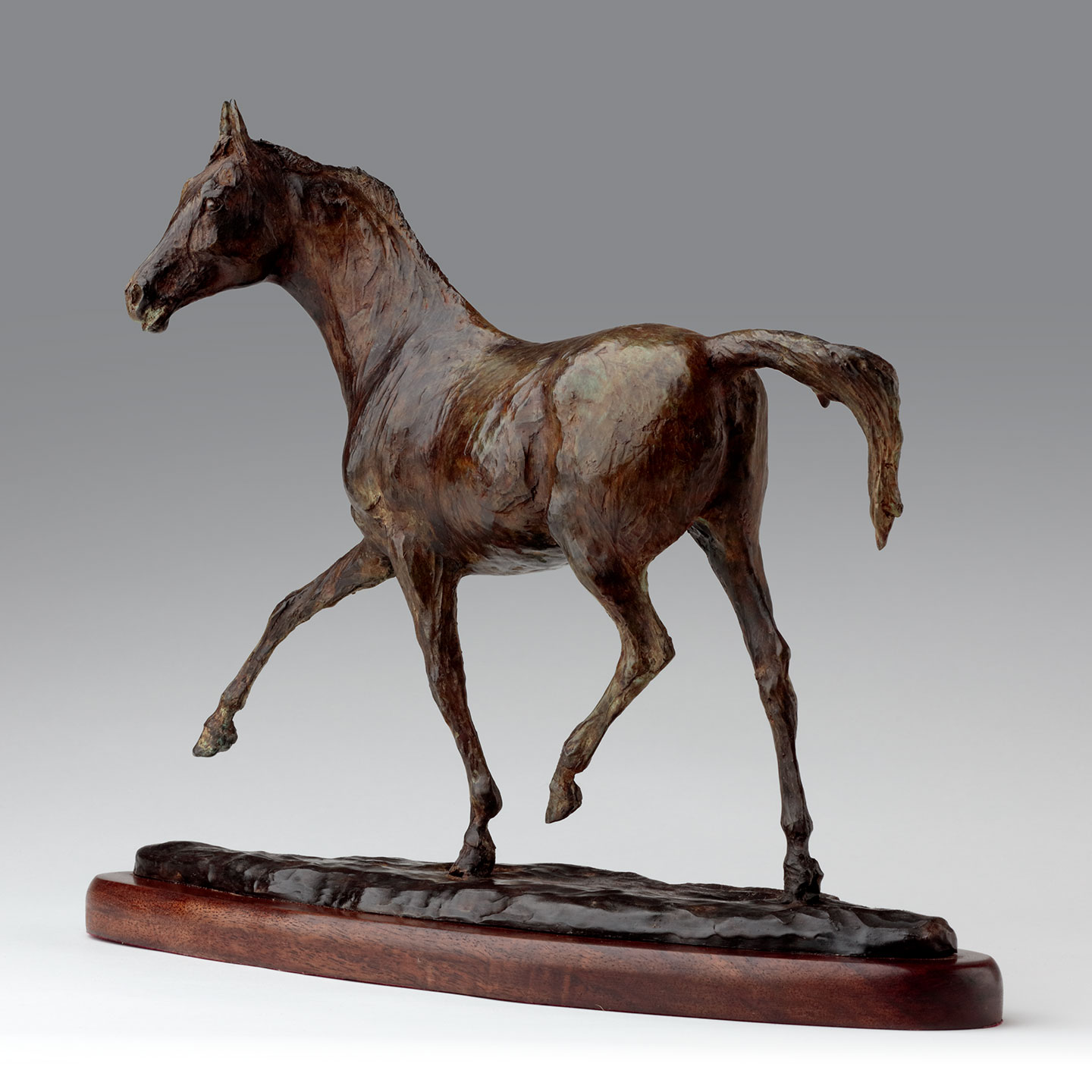 Bronze Equestrian Sculpture by Belinda Sillars, Sassy-Filly Limited Edition