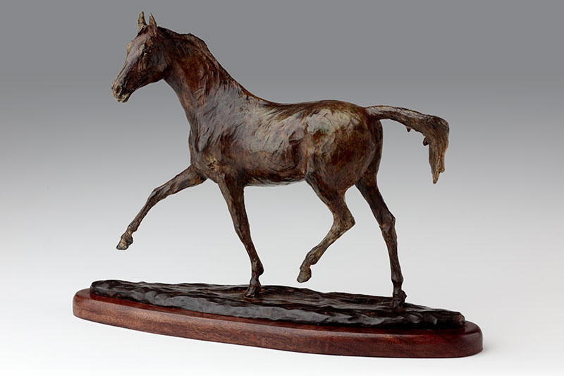 Bronze Equestrian Sculpture by Belinda Sillars, Sassy-Filly Limited Edition