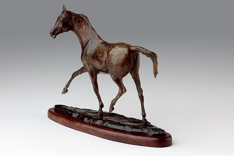 Bronze Equestrian Sculpture by Belinda Sillars, Sassy-Filly Limited Edition