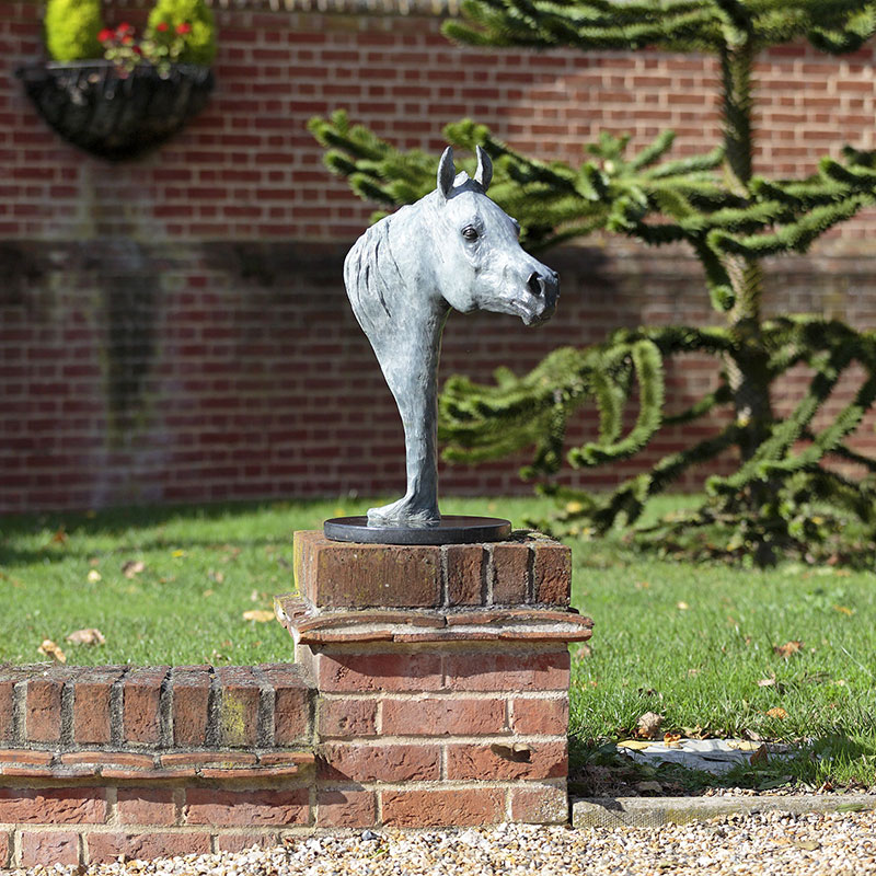Bronze Arab Grey Horse Sulpture by Belinda Sillars