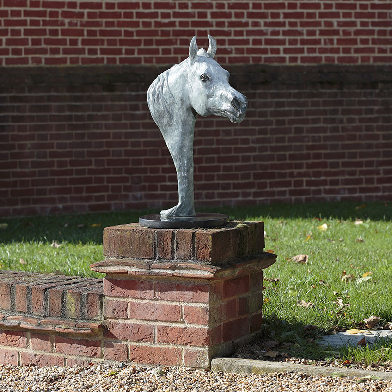 Bronze Arab Grey Horse Sulpture by Belinda Sillars