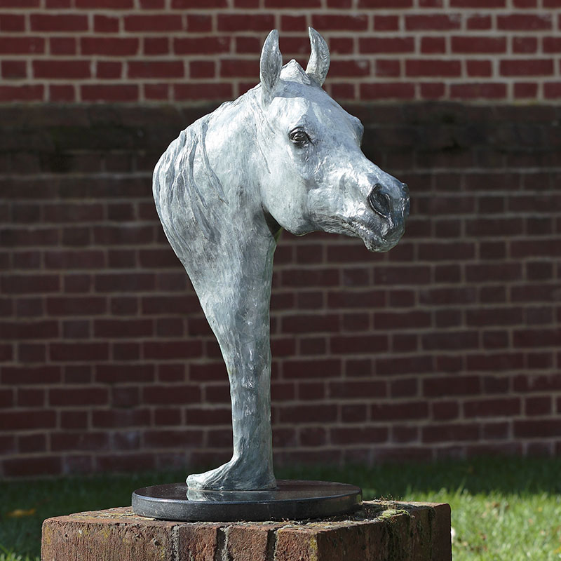 Bronze Arab Grey Horse Sulpture by Belinda Sillars