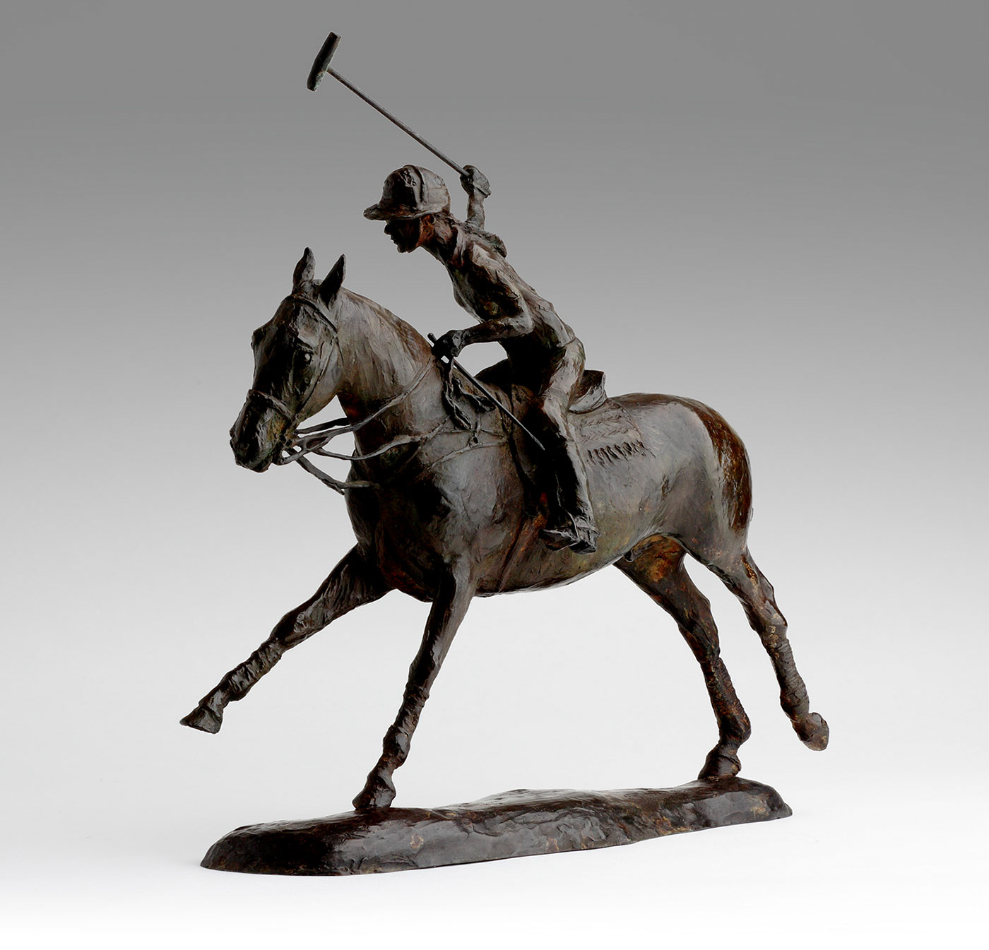 Bronze Polo pony Sculpture Limited Edition