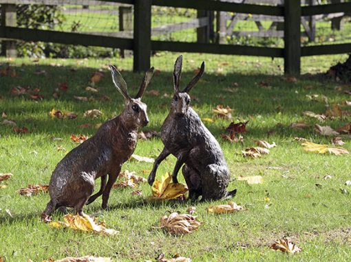 Bronze Hares