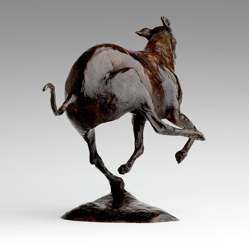 Bronze Whippet Sculpture, Limited Edition