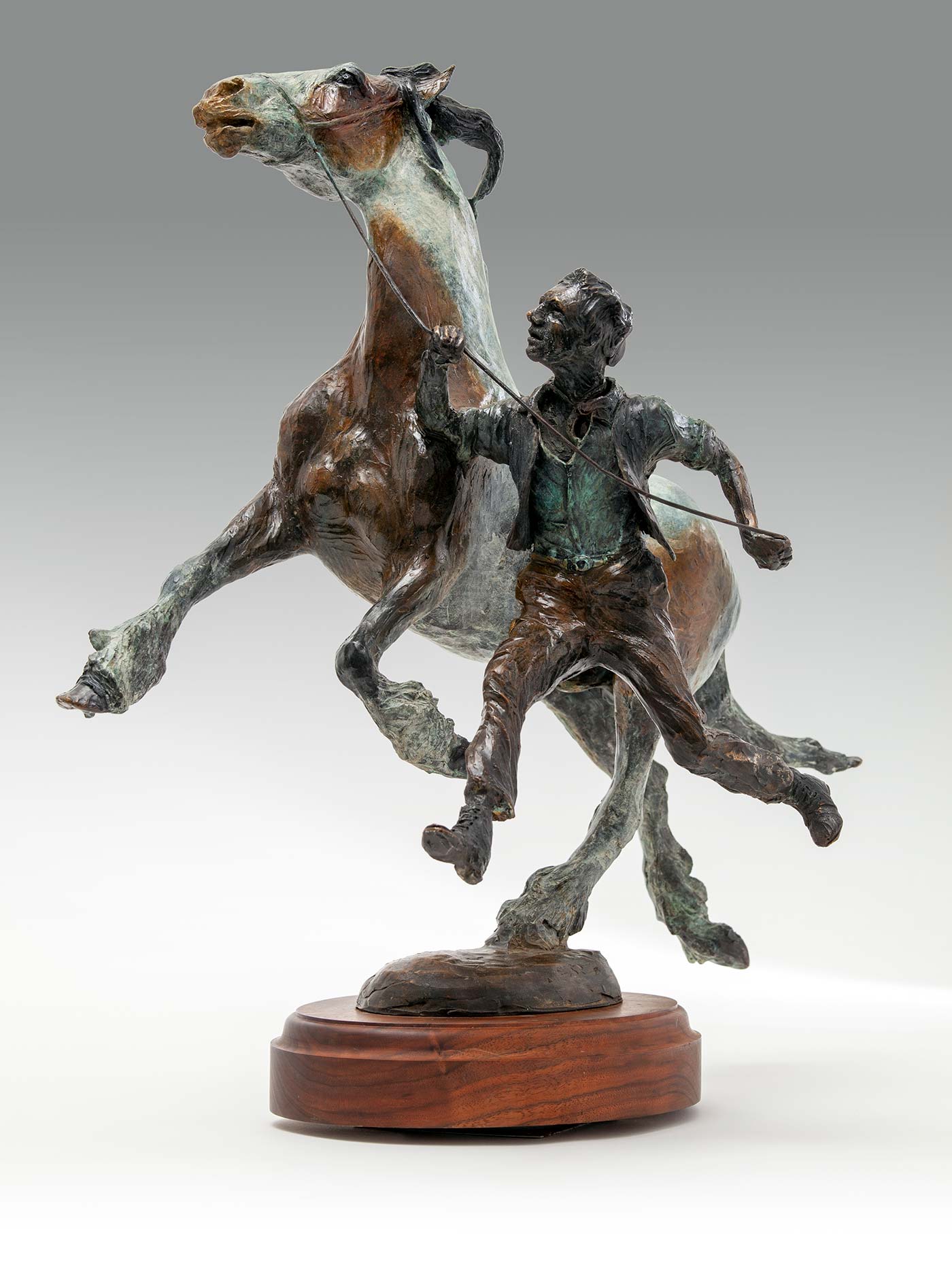 Appleby Fair Bronze Horse Sculpture by Belinda Sillars