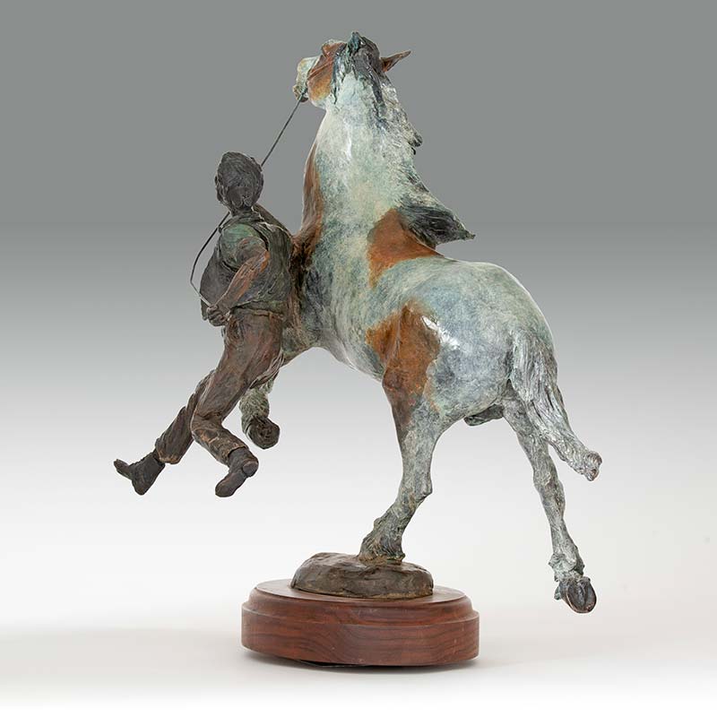 Appleby Fair Bronze Horse Sculpture by Belinda Sillars