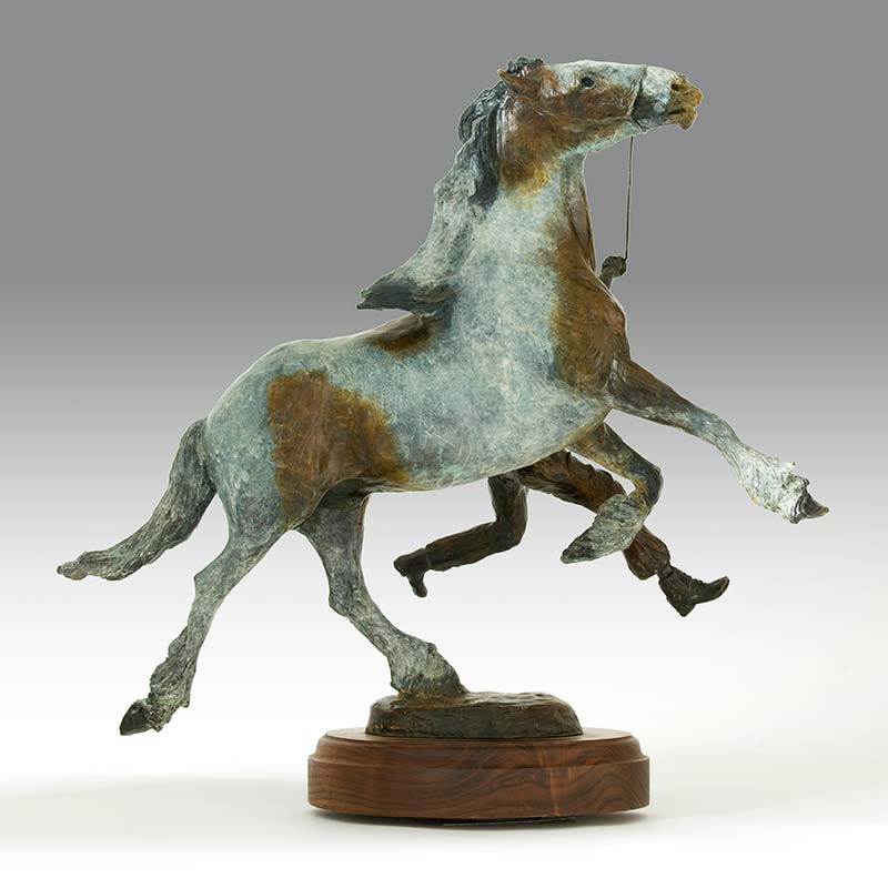 Appleby Fair Bronze Horse Sculpture by Belinda Sillars