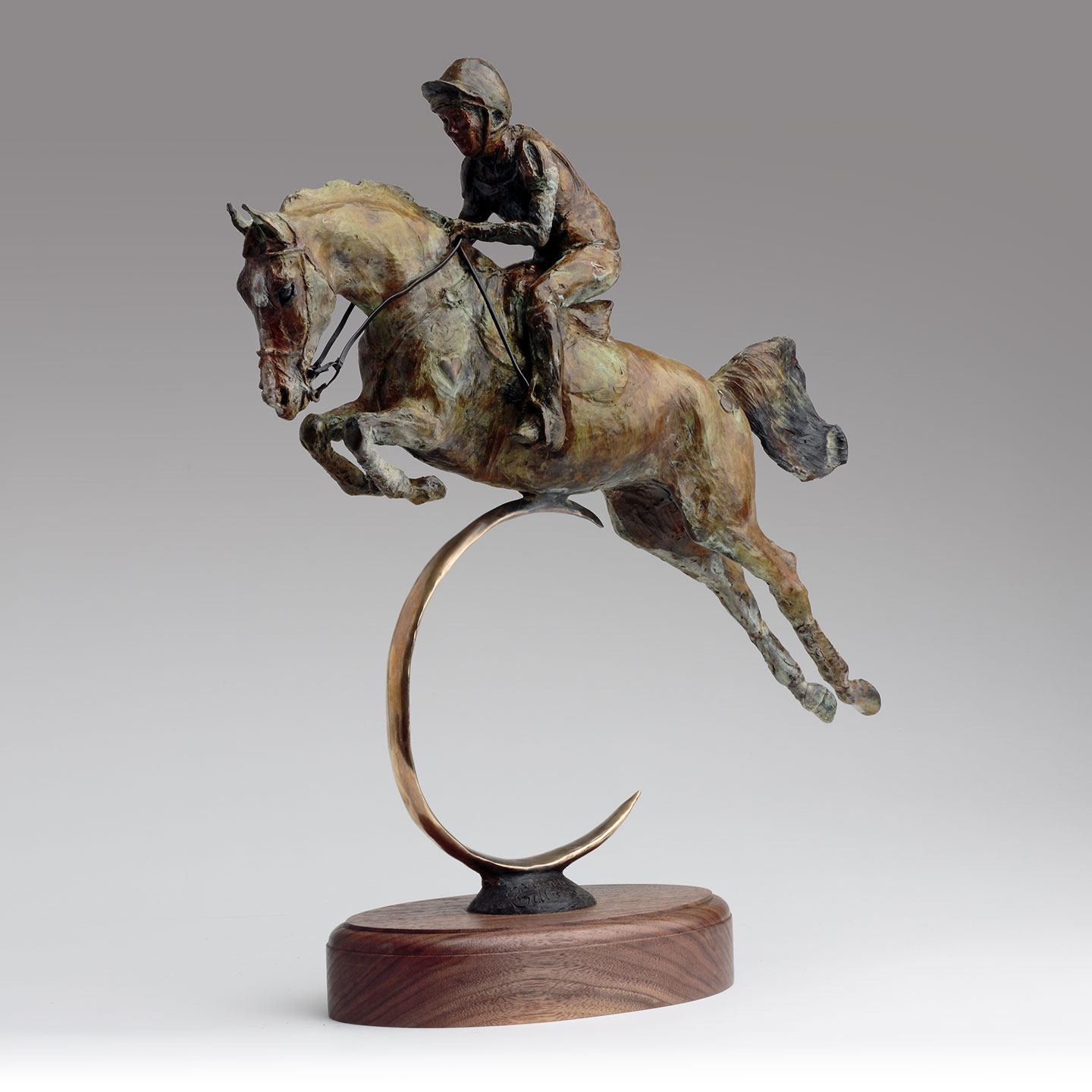 Bronze Equestrian Sculpture 'Ace' Private Commission by Belinda Sillars