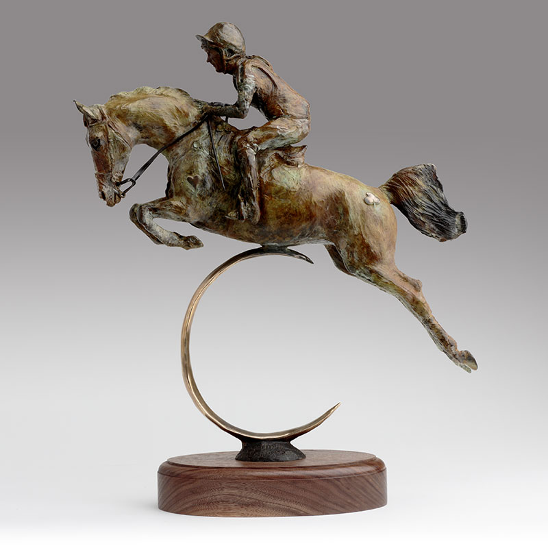 Bronze Equestrian Sculpture 'Ace' Private Commission by Belinda Sillars