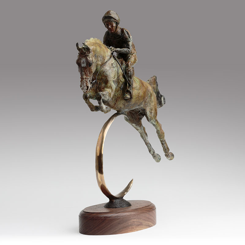 Bronze Equestrian Sculpture 'Ace' Private Commission by Belinda Sillars