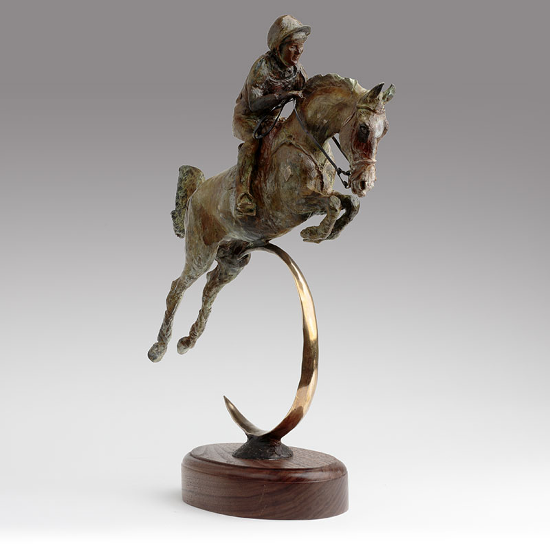 Bronze Equestrian Sculpture 'Ace' Private Commission by Belinda Sillars