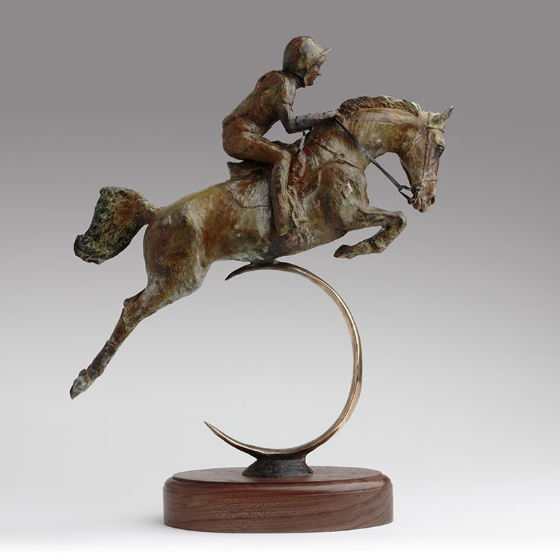 Bronze Equestrian Sculpture 'Ace' Private Commission by Belinda Sillars