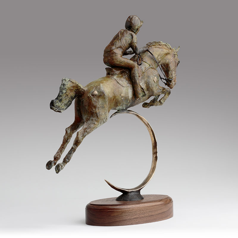 Bronze Equestrian Sculpture 'Ace' Private Commission by Belinda Sillars