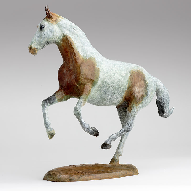 Bronze Horse Sculpture 'Red' by Belinda Sillars