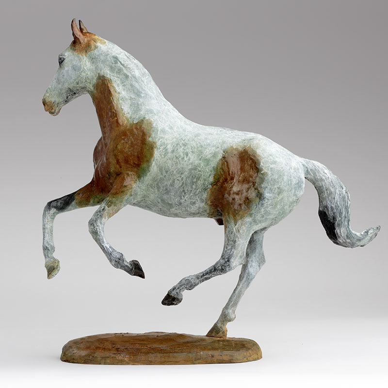 Bronze Horse Sculpture 'Red' by Belinda Sillars