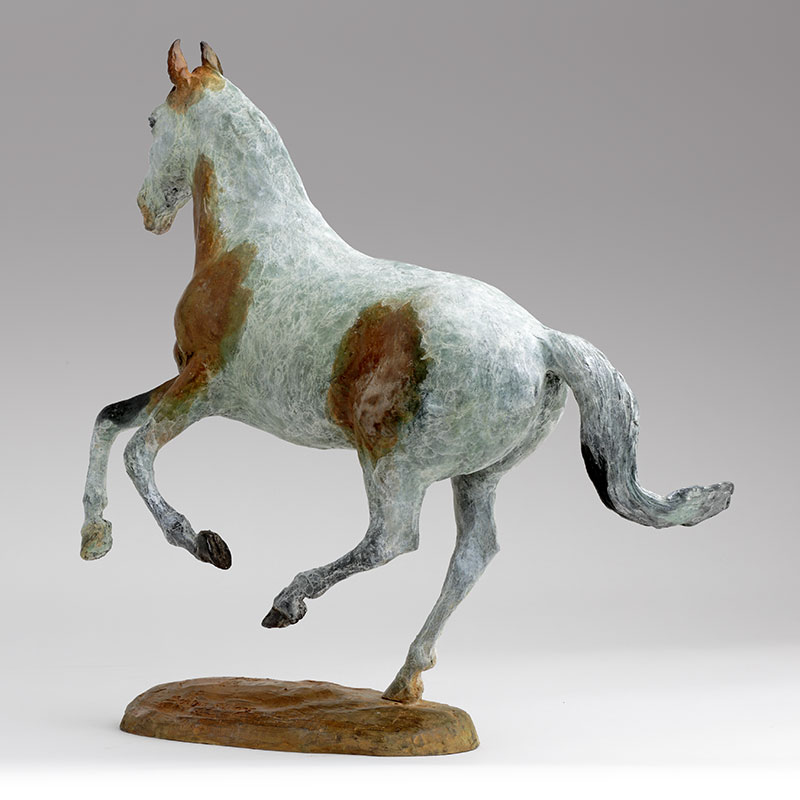 Bronze Horse Sculpture 'Red' by Belinda Sillars