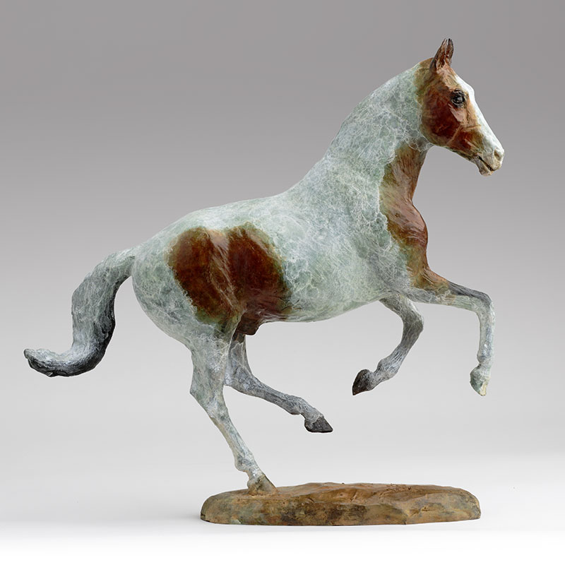Bronze Horse Sculpture 'Red' by Belinda Sillars