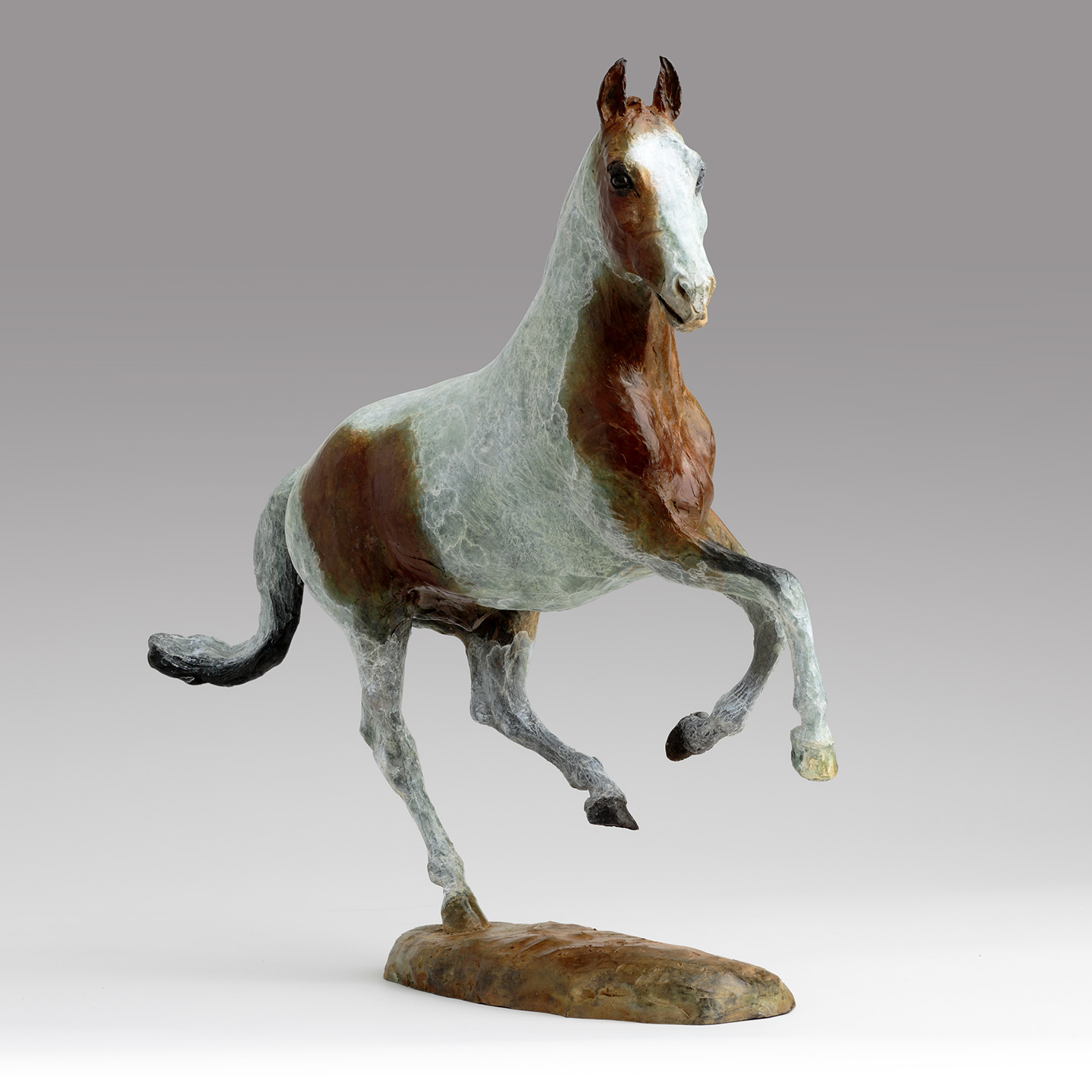 Bronze Horse Sculpture 'Red' by Belinda Sillars