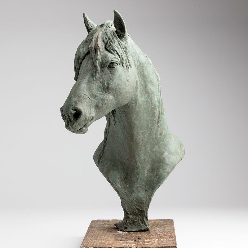 Bronze Horse Commission Process Image 1