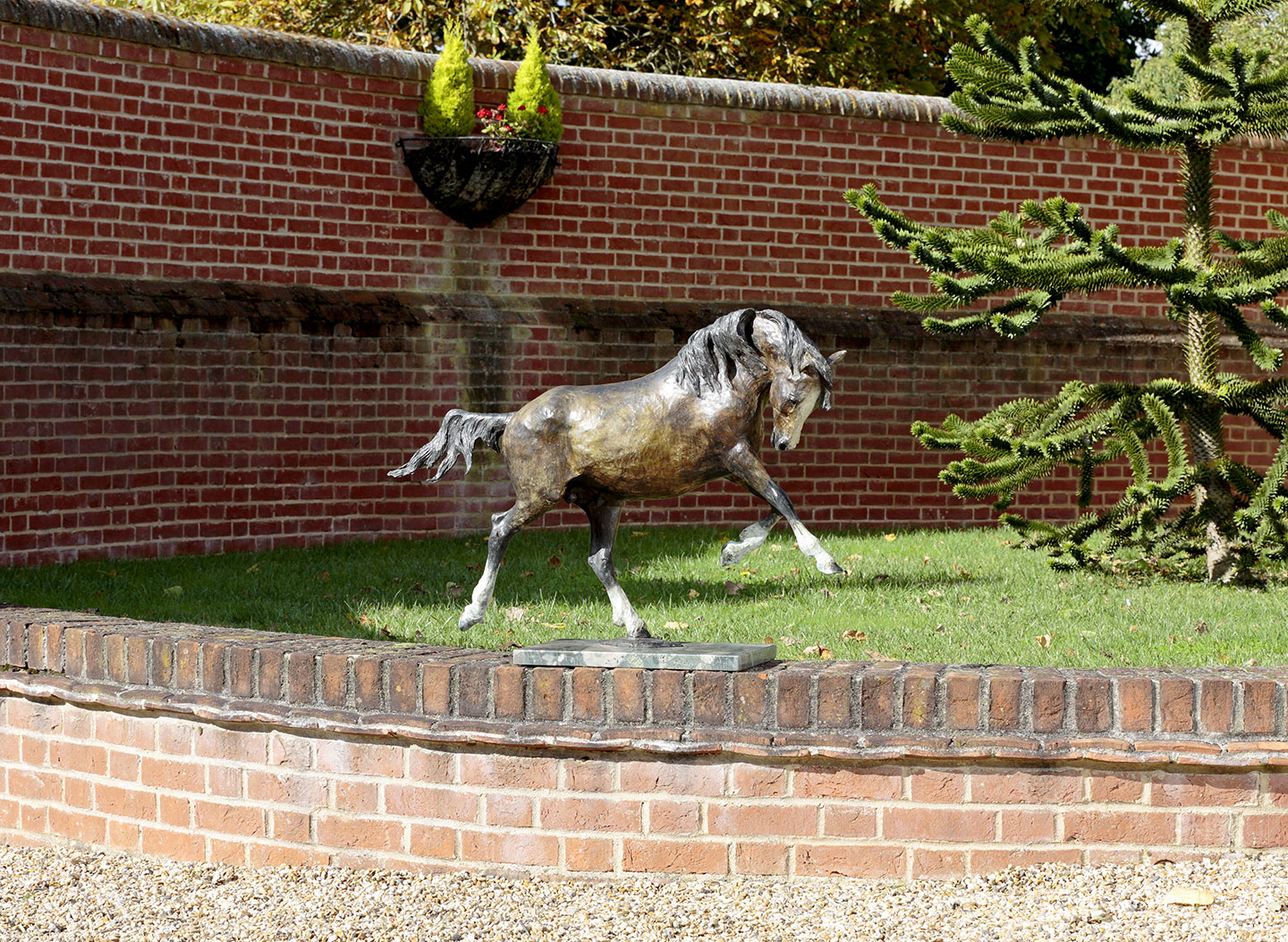 Bronze Welsh Cob Horse Sculpture