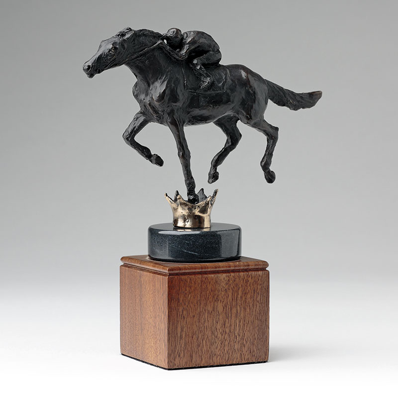 Claiming Crown Race Horse Trophy