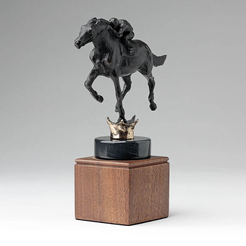 Claiming Crown Race Horse Trophy