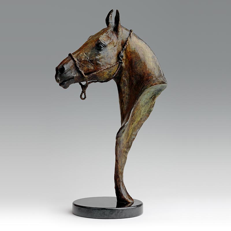 Bronze Polo pony Sculpture by Belinda Sillars 'Betsy'