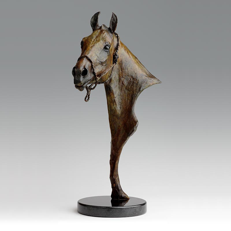 Bronze Polo pony Sculpture by Belinda Sillars 'Betsy'