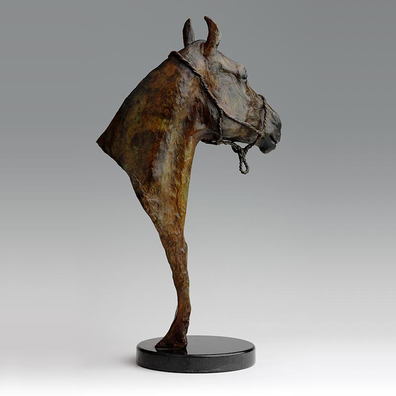 Bronze Polo pony Sculpture by Belinda Sillars 'Betsy'