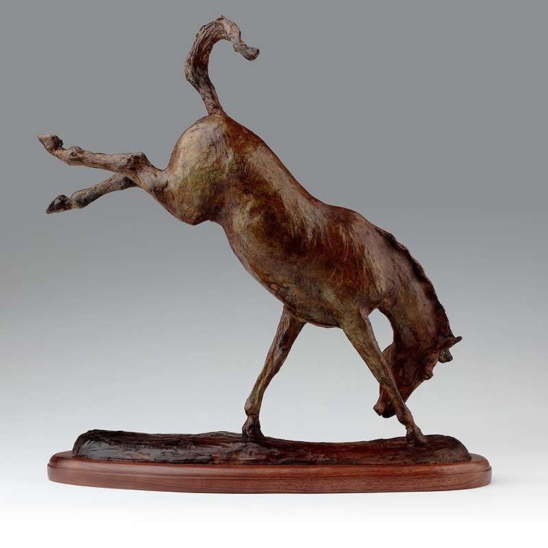 Bronze Horse Suculpture, Limited Edition by Belinda Sillars, Won't be caught