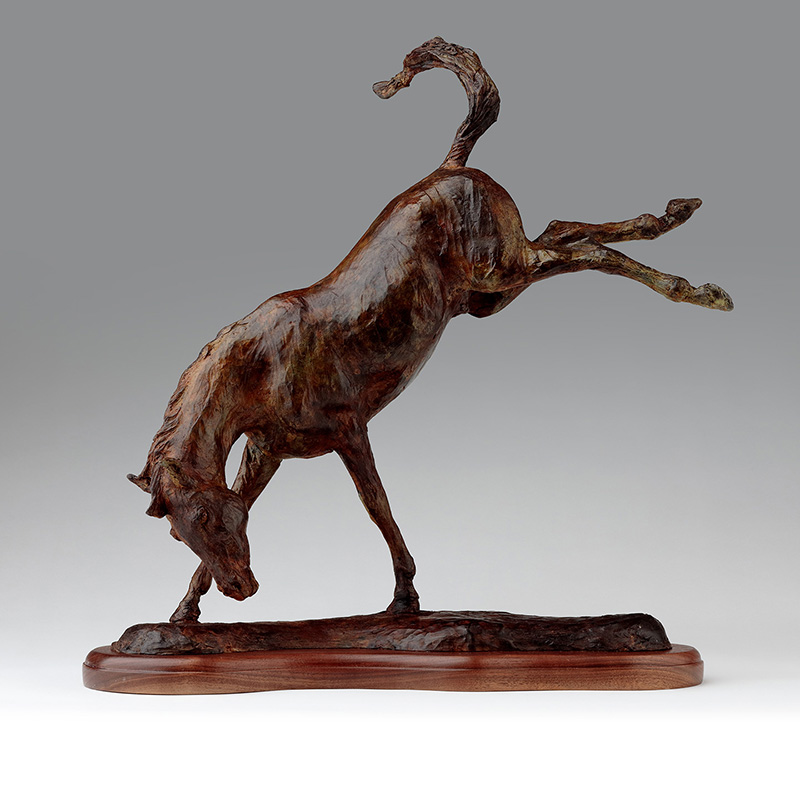 Bronze Horse by Belinda Sillars, Won't be Caught