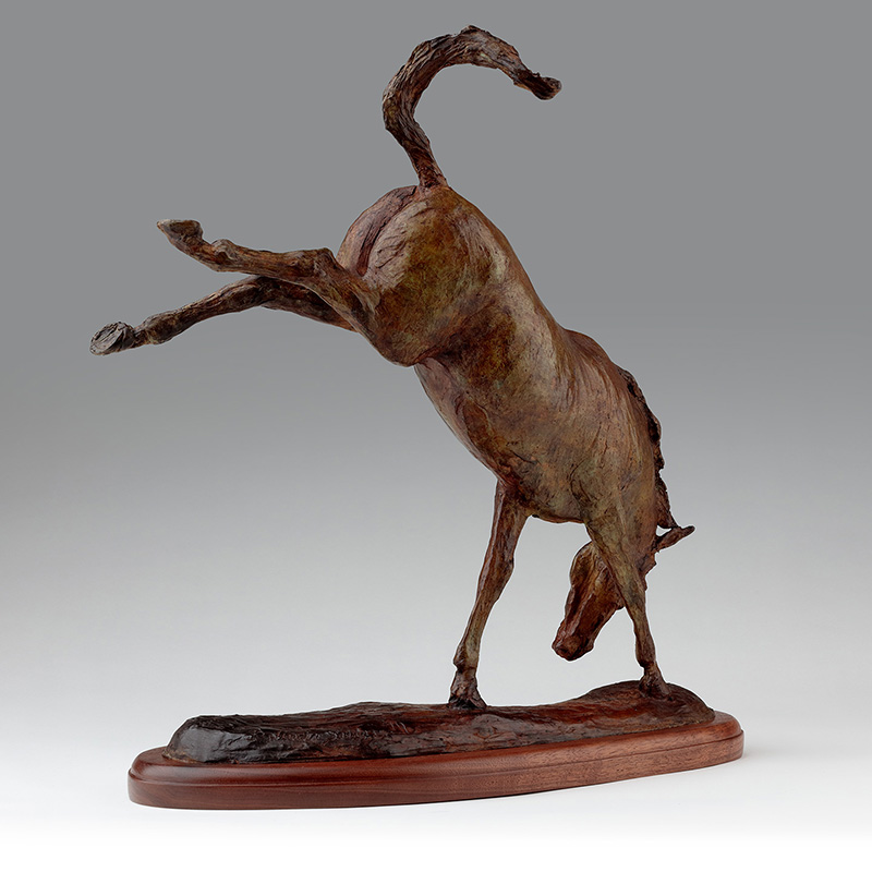 Bronze Horse Suculpture, Limited Edition by Belinda Sillars, Won't be caught