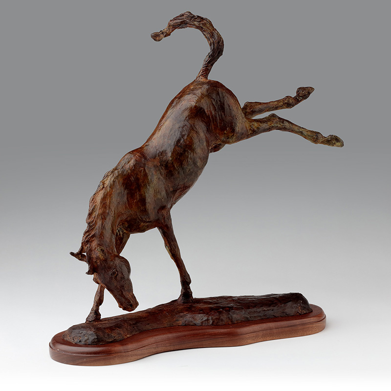 Bronze Horse Suculpture, Limited Edition by Belinda Sillars, Won't be caught