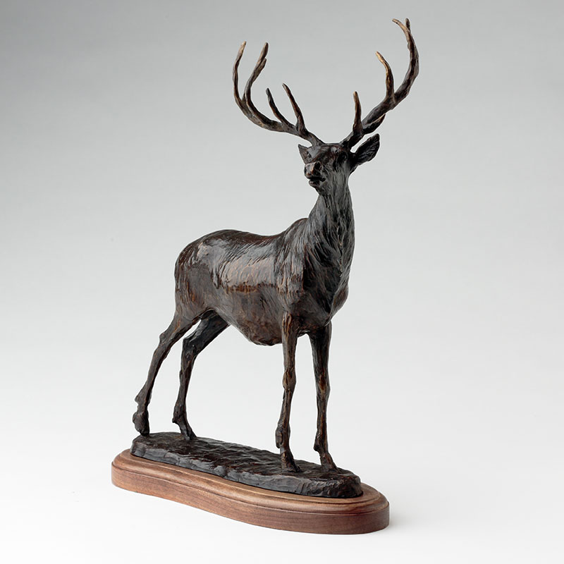 Bronze Elk Sculpture, Limited Edition