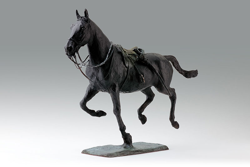 Bronze Horse Sculpture 'Bollinger' by Belinda Sillars