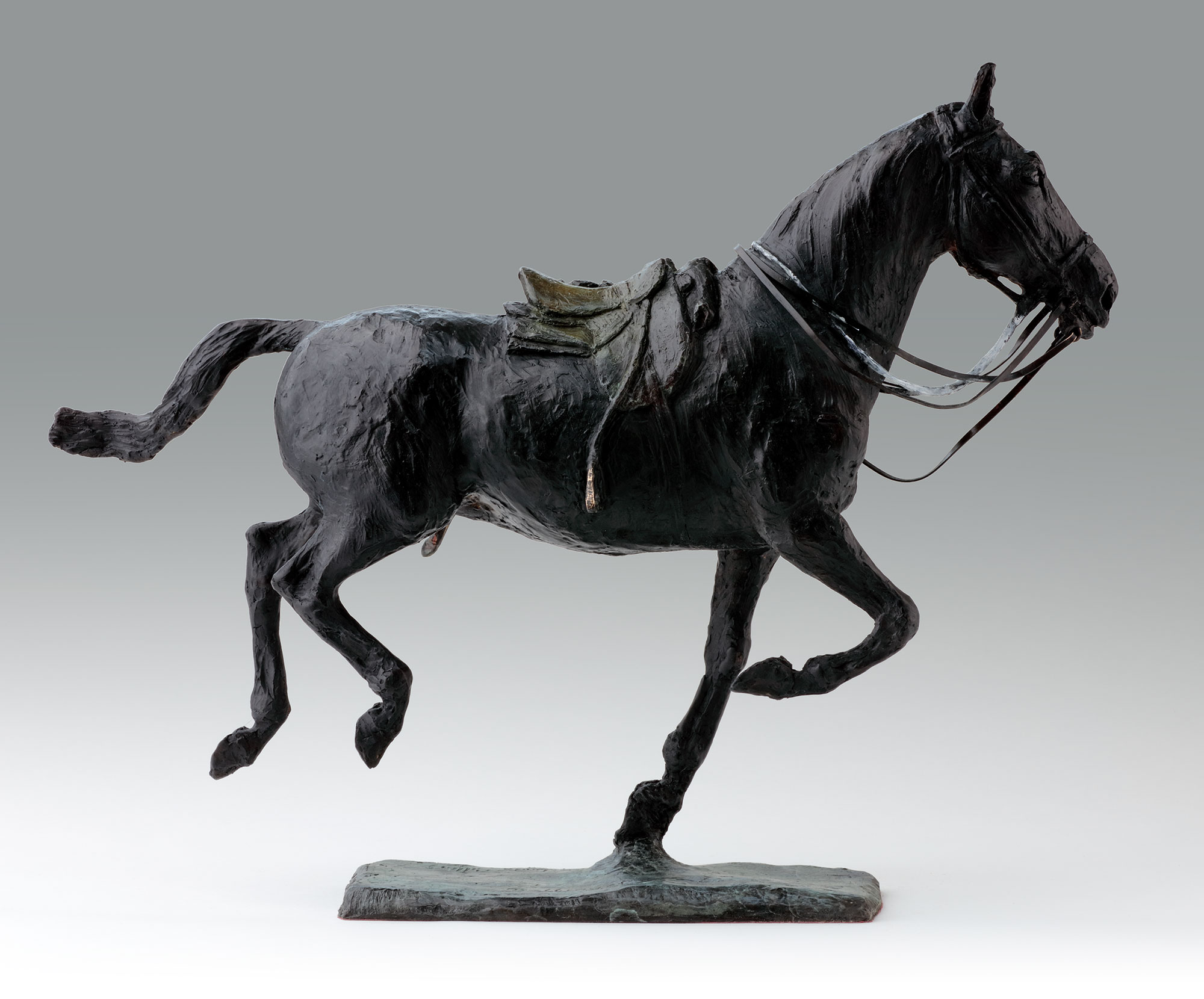Bronze Horse Sculpture 'Bollinger'