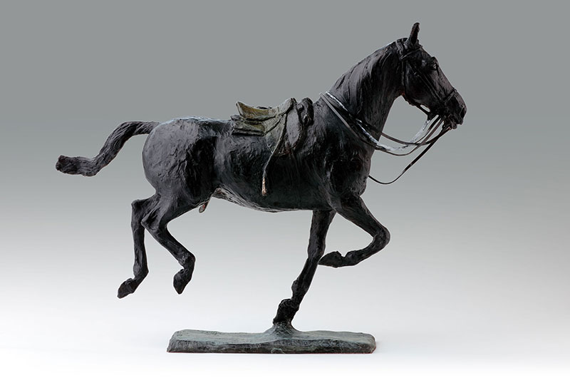 Bronze Horse Sculpture 'Bollinger' by Belinda Sillars