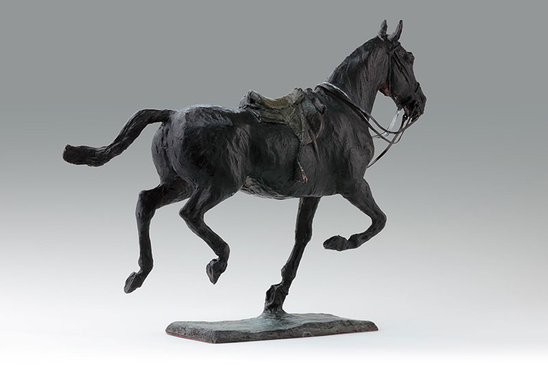 Bronze Horse Sculpture 'Bollinger' by Belinda Sillars