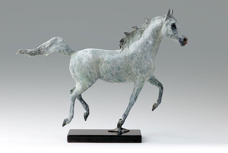 Bronze Horse Sculpture, 'Tazzie' by Belinda Sillars