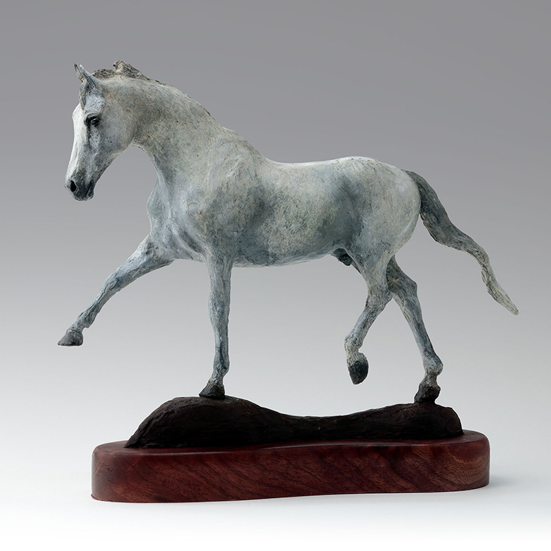 Bronze horse sculpture 'Olly' by Belinda Sillars