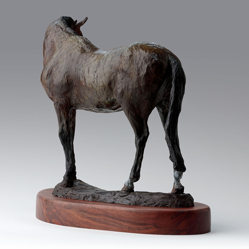 Equestrain bronze horse sculpture 'Pete'