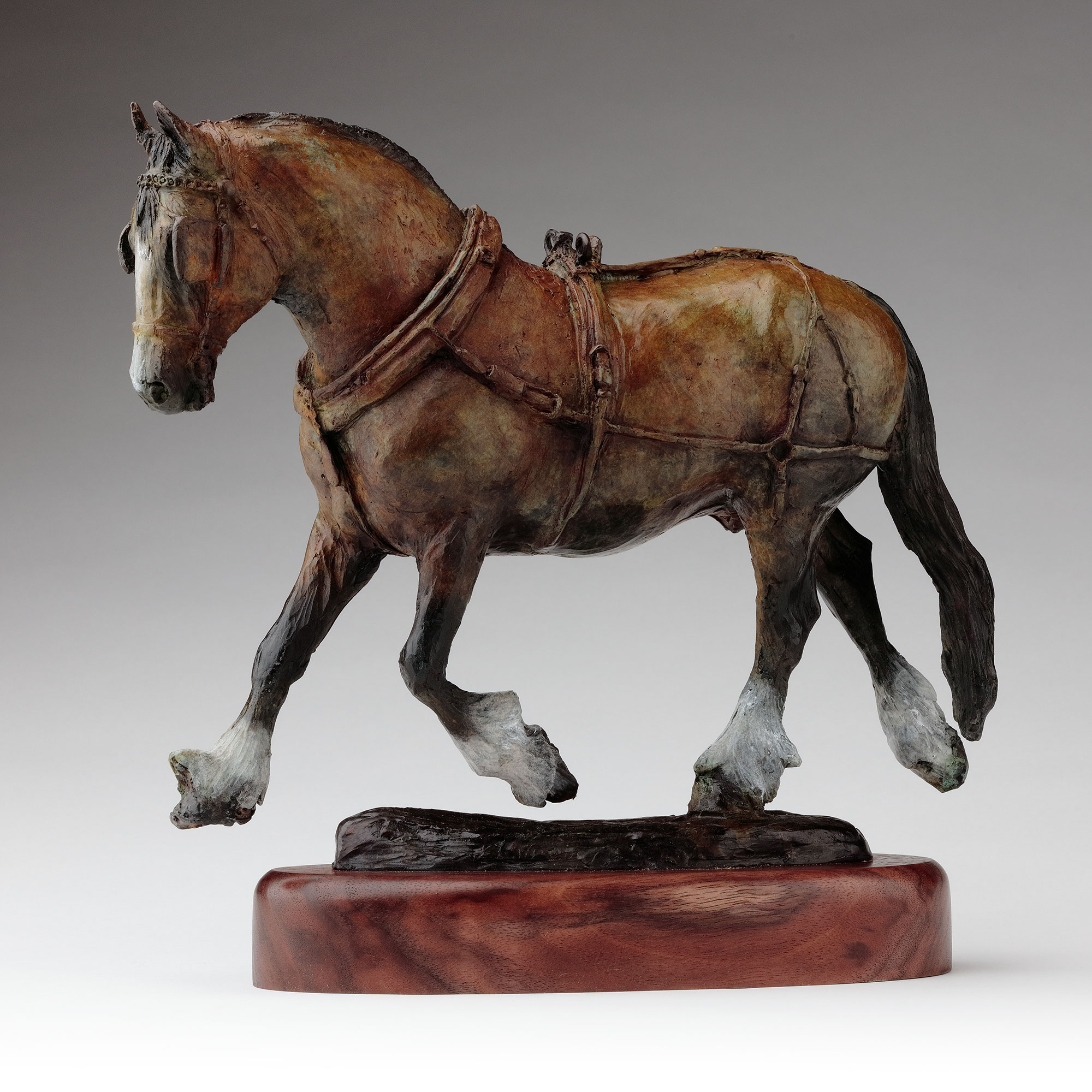 Bronze Horse Sculpture Rollie