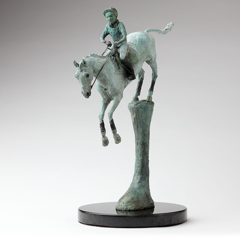 Bronze Horse Sculpture 'Bollinger' by Belinda Sillars