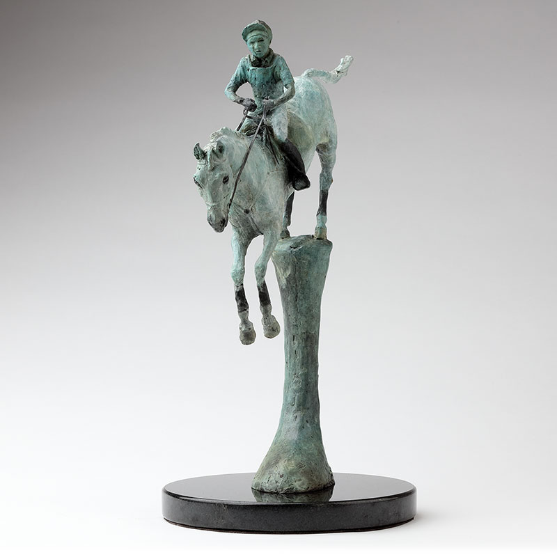 Bronze Horse Sculpture 'Bollinger' by Belinda Sillars