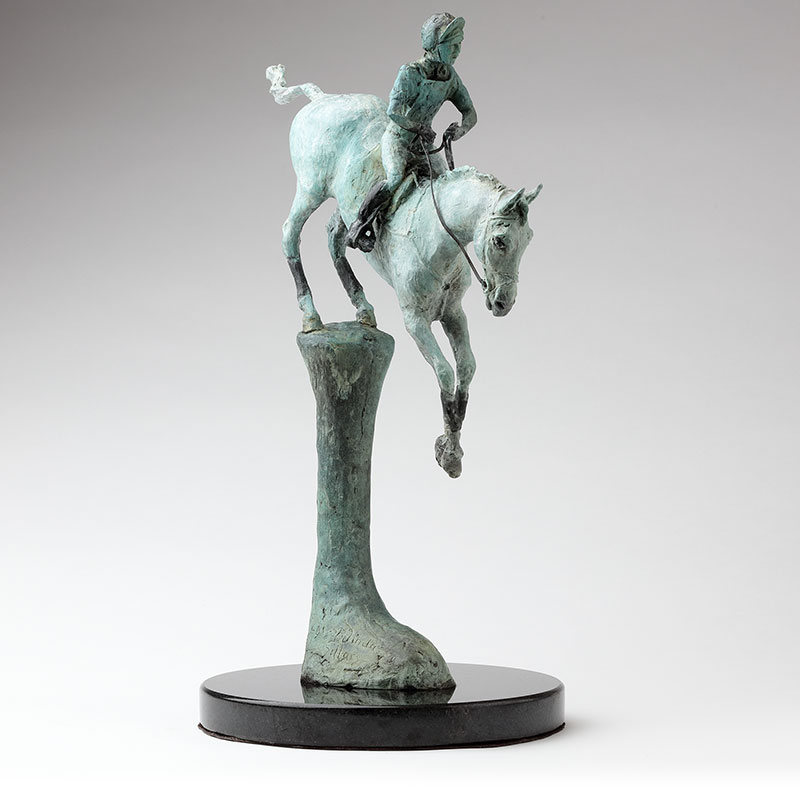 Bronze Horse Sculpture 'Bollinger' by Belinda Sillars