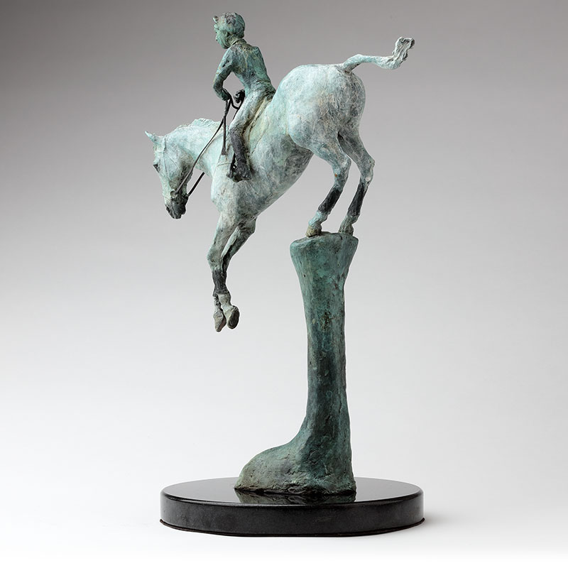 Bronze Horse Sculpture 'Bollinger' by Belinda Sillars