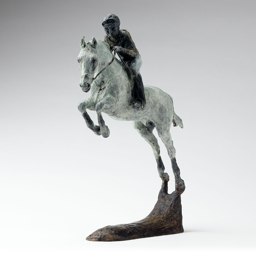 Burghely Horse Trials Bronze Sculpture The Leaf Pit 4